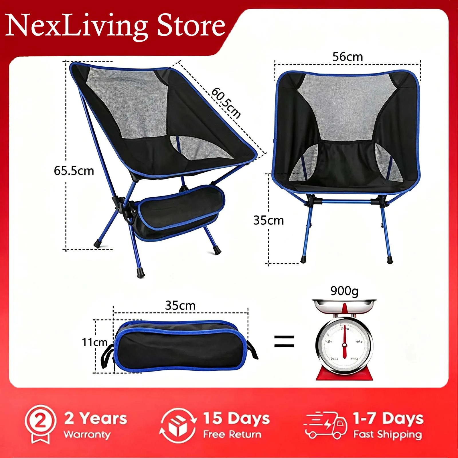 SILLA PLEGABLE PARA EXTERIORES