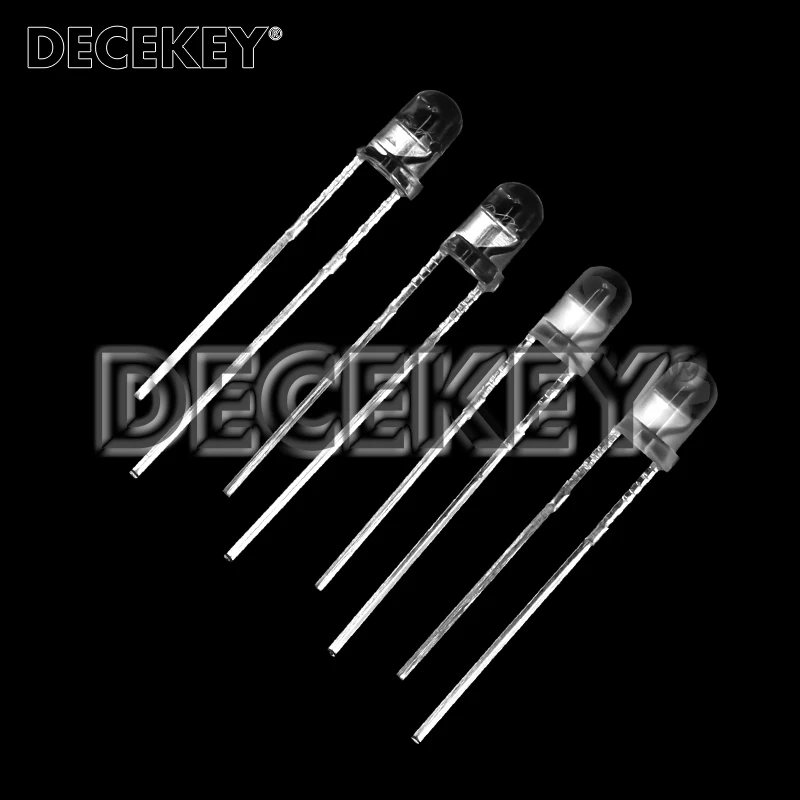 50pcs F3 3mm Fast / Slow RGB Flash Red Green Blue Rainbow Multi Color Flashing Light Emitting Diode Round LED Full Color DIY