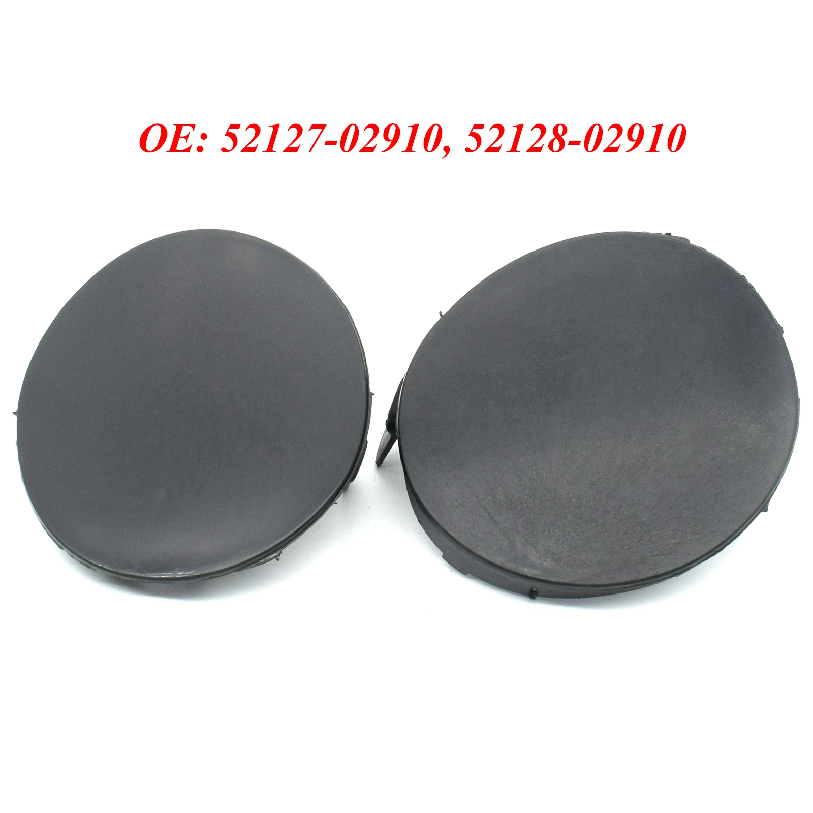 2x pour Toyota Corolla 2007-2009 droite gauche couvercle de remorquage de voiture crochet oeil de remorquage casquette sans amorçage 52127-02910