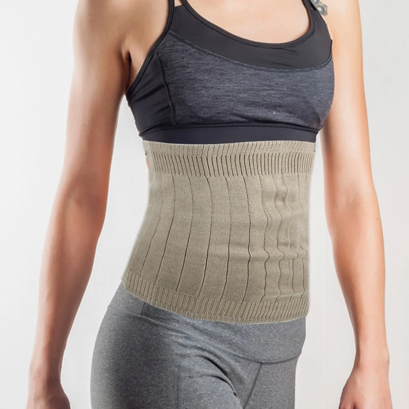 

Winter Waist Support Belt Thickened Belly Warming Band for Female Male Universal Adult Comfort Stomach Warmer Outdoor Activity