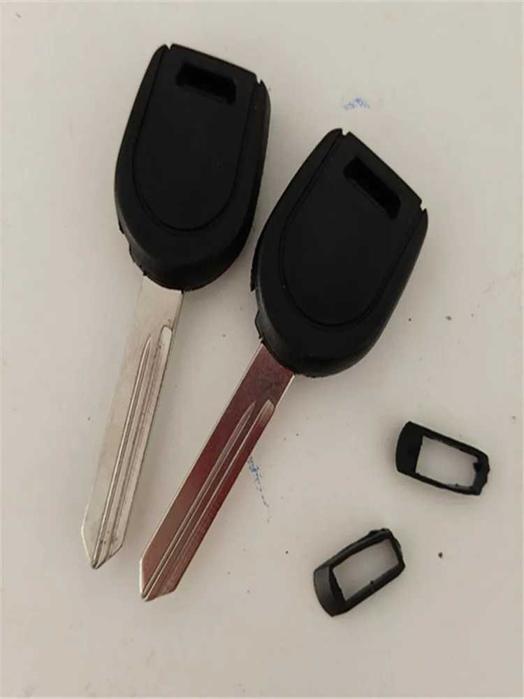 10PCS Transponder Key Shell For MITSUBISHI Lancer Mirage Outlander Pajero Remote Key MIT9 Blade No Chip