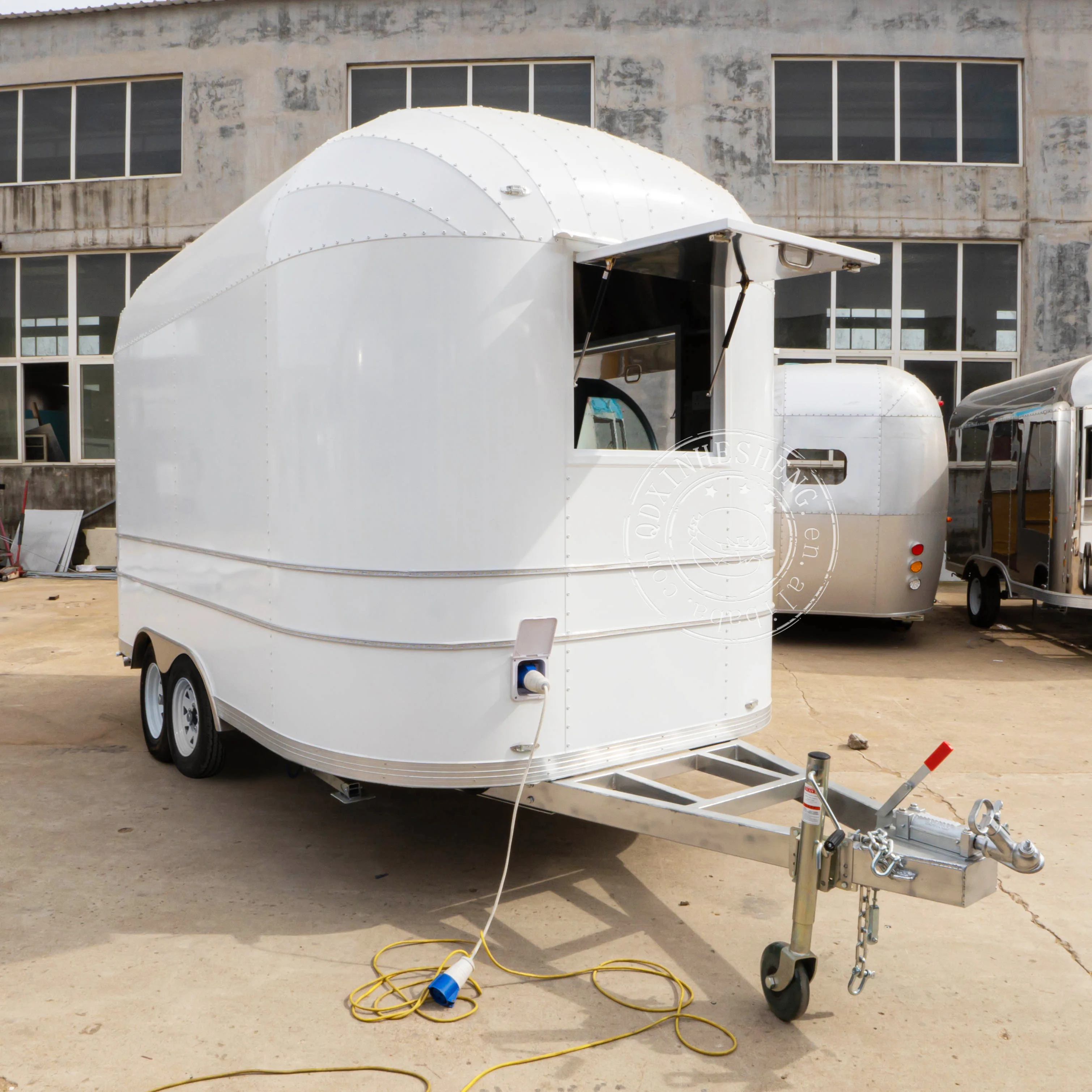 

Seahisun Fast Food Trailer Fully Equipped Mobile Ice Cream Food Truck for Sale in USA