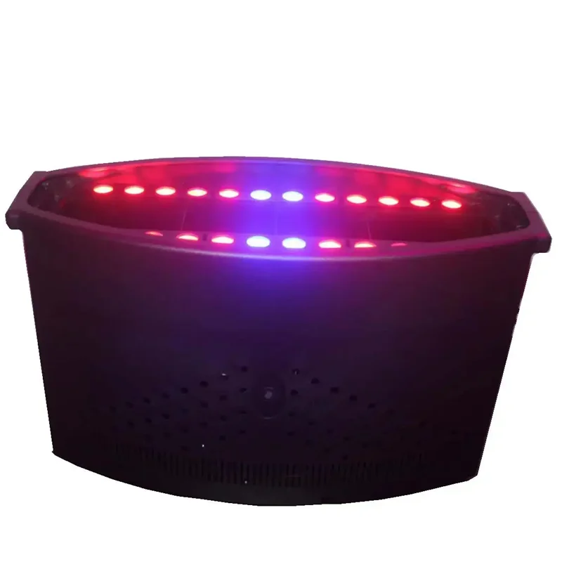 Macchina per effetti di fiamma artificiale Disco Party Bar Spettacolo di nozze Macchina per effetti di fiamma realistici e luci a LED Effetto fiamma simulato