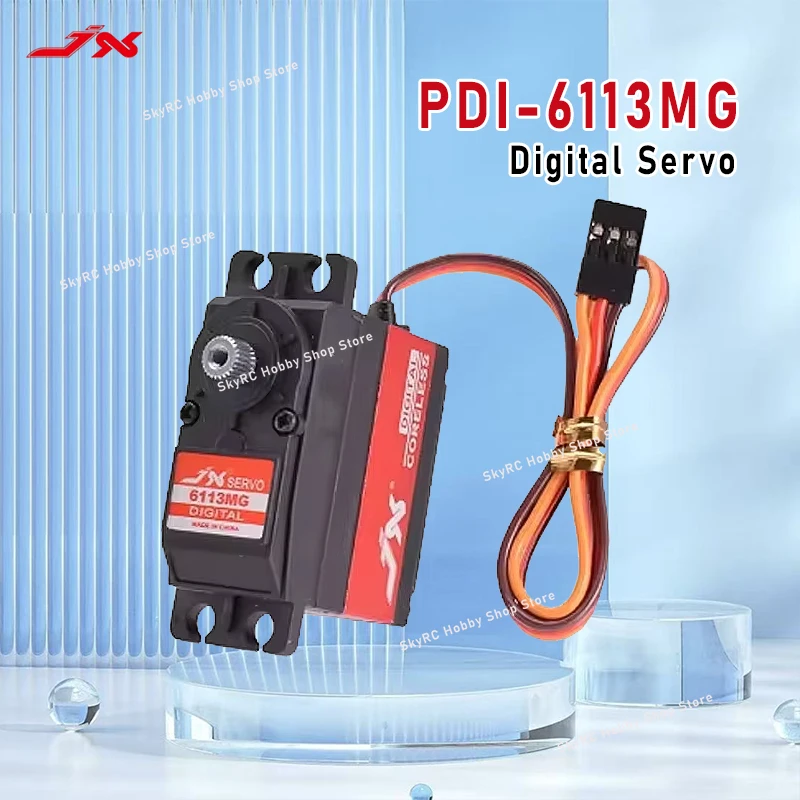 

Цифровой сервопривод JX RC PDI-6113MG 13 кг, 0,103 с, с высоким крутящим моментом, металлическим редуктором, безколлекторный, стандартный, для радиоуправляемых авиамоделей и запчастей
