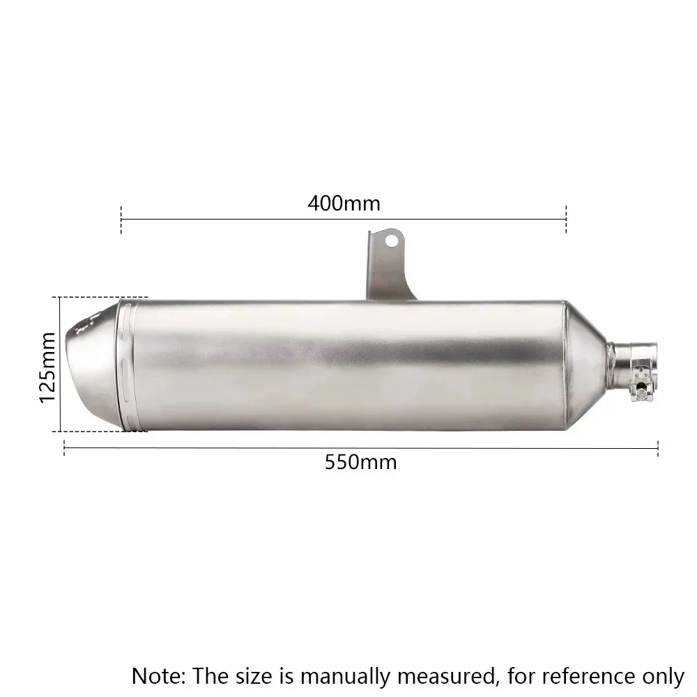 Best Quality Motorcycle Exhaust Pipe Front and Niddle Sections Suitable For Vario150/Vario125 Direct-through