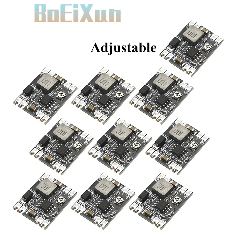 1-10PCS MP1584EN DC-DC Buck Power Module - Fixed 5V/3.3V/9V/12V Output, 5-24V Input, Replaces LM2596