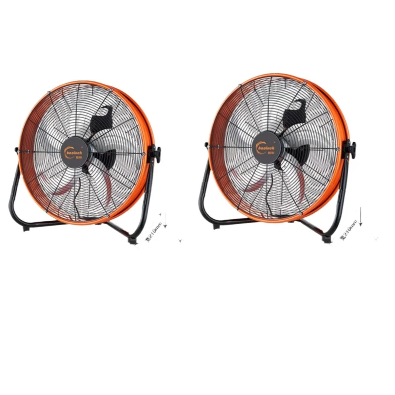 ‌ Ventilatore da pavimento di grado commerciale Scarico da cantiere con griglia di sicurezza rinforzata con lama in alluminio addensato a 4 velocità