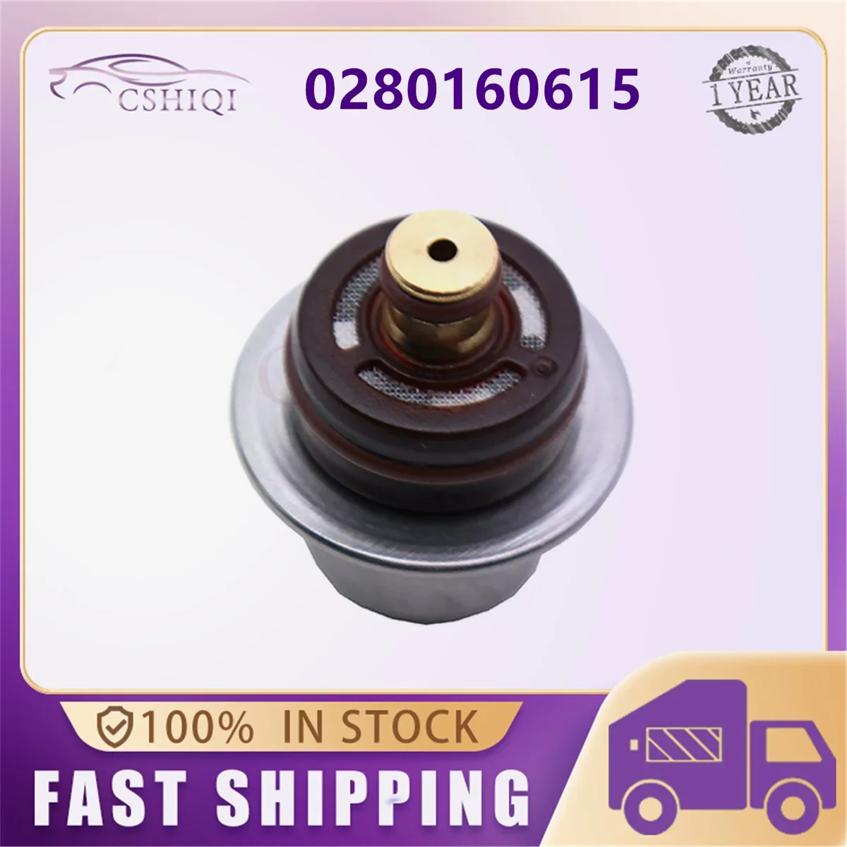 0280160615 Fuel Pressure Regulator For Vauxhall Vectra 1.8L 1995-2003 Auto Accessories F000DRD222 028-016-0615 F000-DRD222