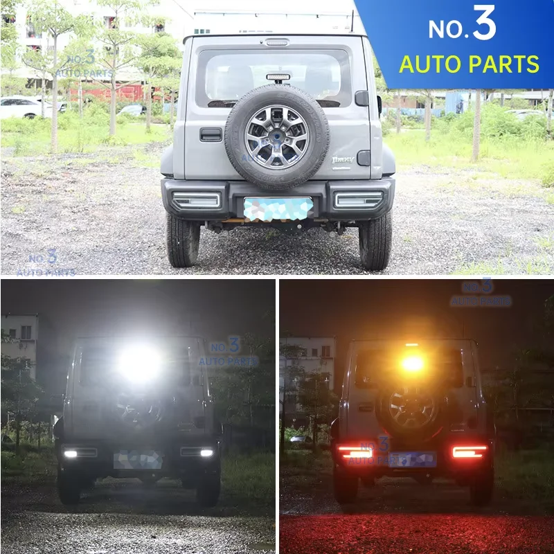 Black Powdercoating Steel Reverse Light Bracket  Reversing Light Bracket For Suzuki Jimny JB64 Sierra JB74 2019 2022 Accessorie