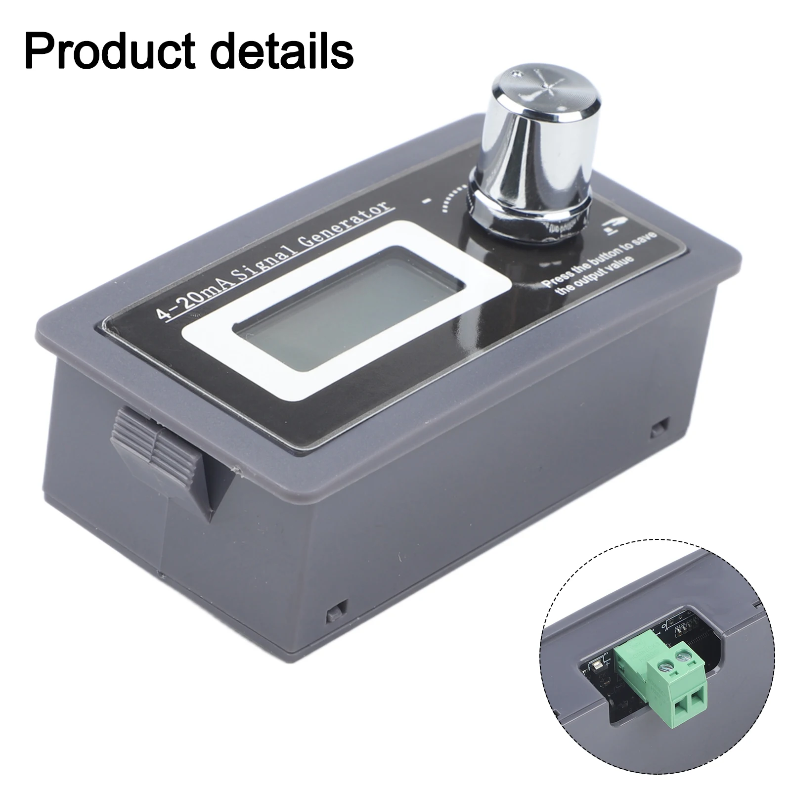 4-20mA Current Loop Signal Generator 3-21mA Voltage Simulator With LCD Display For Industrial Automation Testing And Calibration