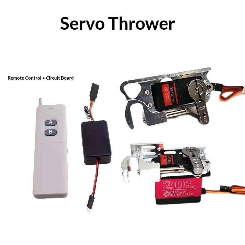 Servo-driven Dropper, Drone Model Aircraft High-altitude Release Mechanism
