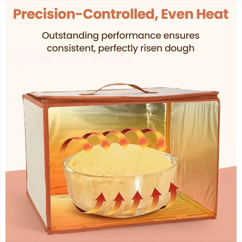 Intelligent NTC temperature controlled fermentation box for household dough used in bread making and wine making