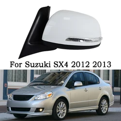 Auto Side Rear View Mirror Assembly For Suzuki SX4 2012 2013 Car Accessories Exterior Electric Rearview Mirror