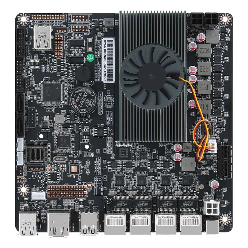 SZBOX 12th N100 NASマザーボード DDR5 Mini ITXルーターメインボード