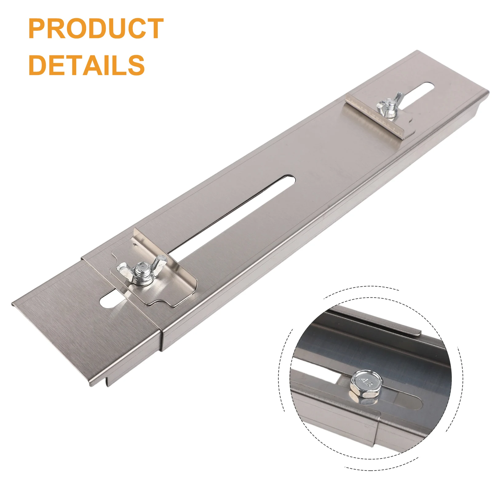 Length 285-430mm Stainless Steel Sharpener Adjustable Sharpening Rack Grinder Sink Grinder Stand Stable Placement