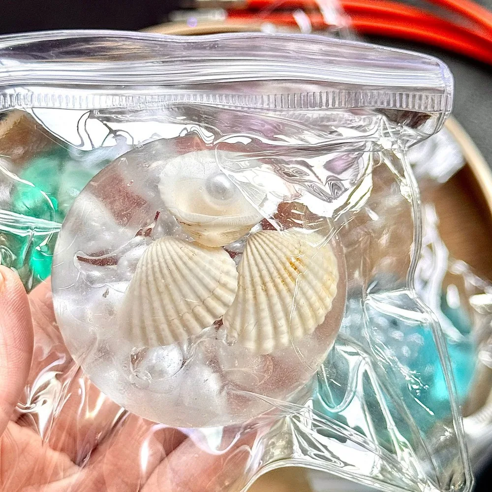 Taba Squishy Pearl Shell Balles anti-stress Jouet sensoriel Fidget Jouets spongieux à montée lente pour enfants et adultes Squeeze Relax Cadeau d'anniversaire