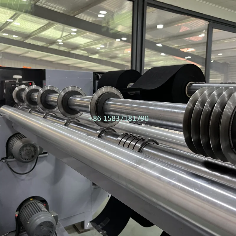 Paper Slitting Rewinding Machine Automatic Melt-blown Cloth Slitting Machine Large Small Non-woven Fabrics Slitting Rewinder