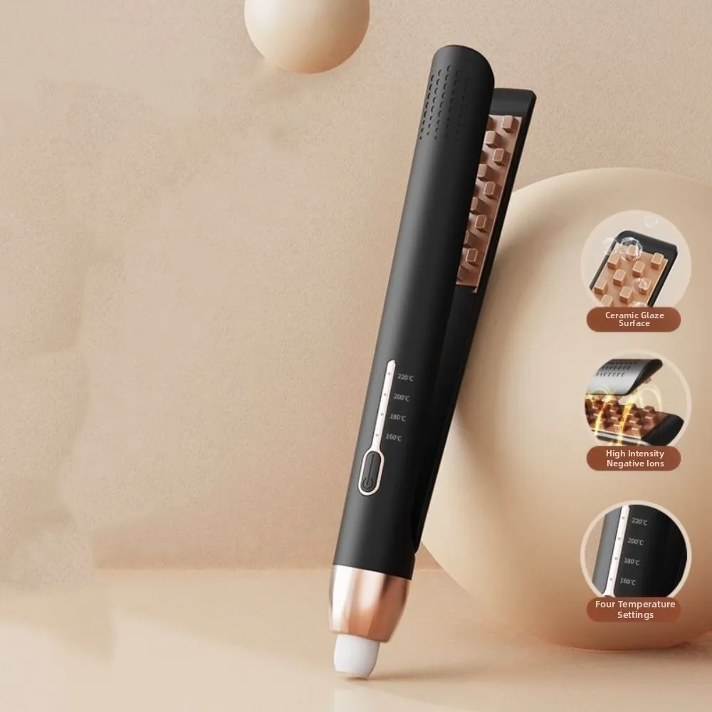 

Accessory Tool Quick Heating Hair Straightener Clip-In Design Negative Ion Hair Curler Professional Curling Iron Hair Care