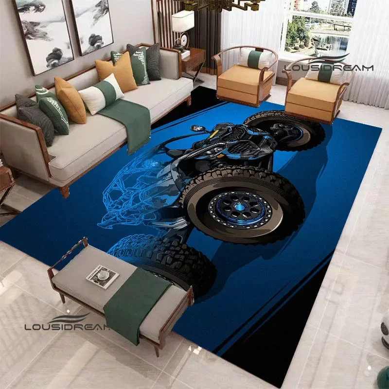 Can-AM motorcycle logo printed carpet Living room bedroom non -slip carpet Yoga mat Outdoor carpet kawaii rug birthday gift