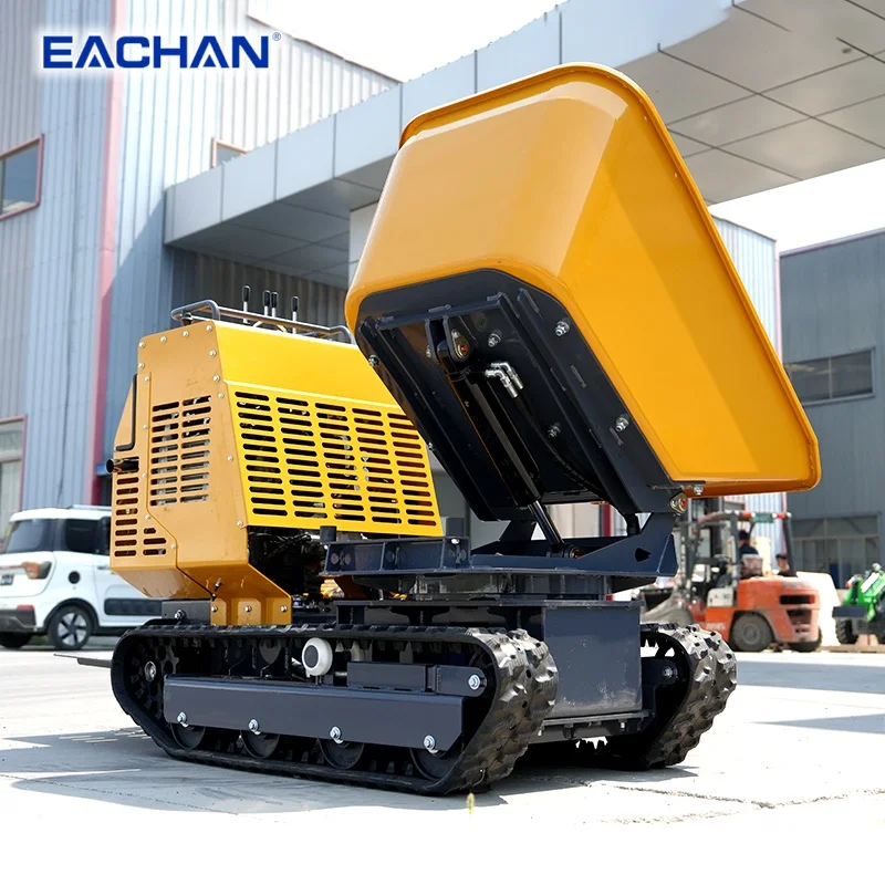 Multifunctional Rotating Crawler Dumper Rural Road Construction Crawler Dumper Engineering Road Machinery Dumper Truck for Sale