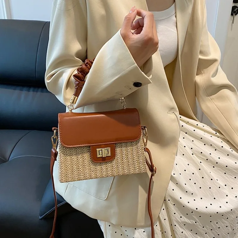Elegant Leather Diaper Bag Designer Luxury Tote Purse With Letter Logo Trendy Business Leisure Women Bag