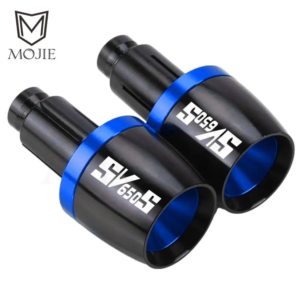 Universal For Suzuki SV650S SV 650S sv650s 1999-2023 2022 2021 2020 2019 Handlebar Grips Bar Ends Cap Counterweight Plug Slide