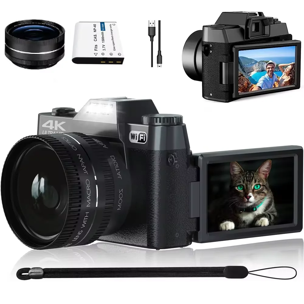 4K Digital Camera F…