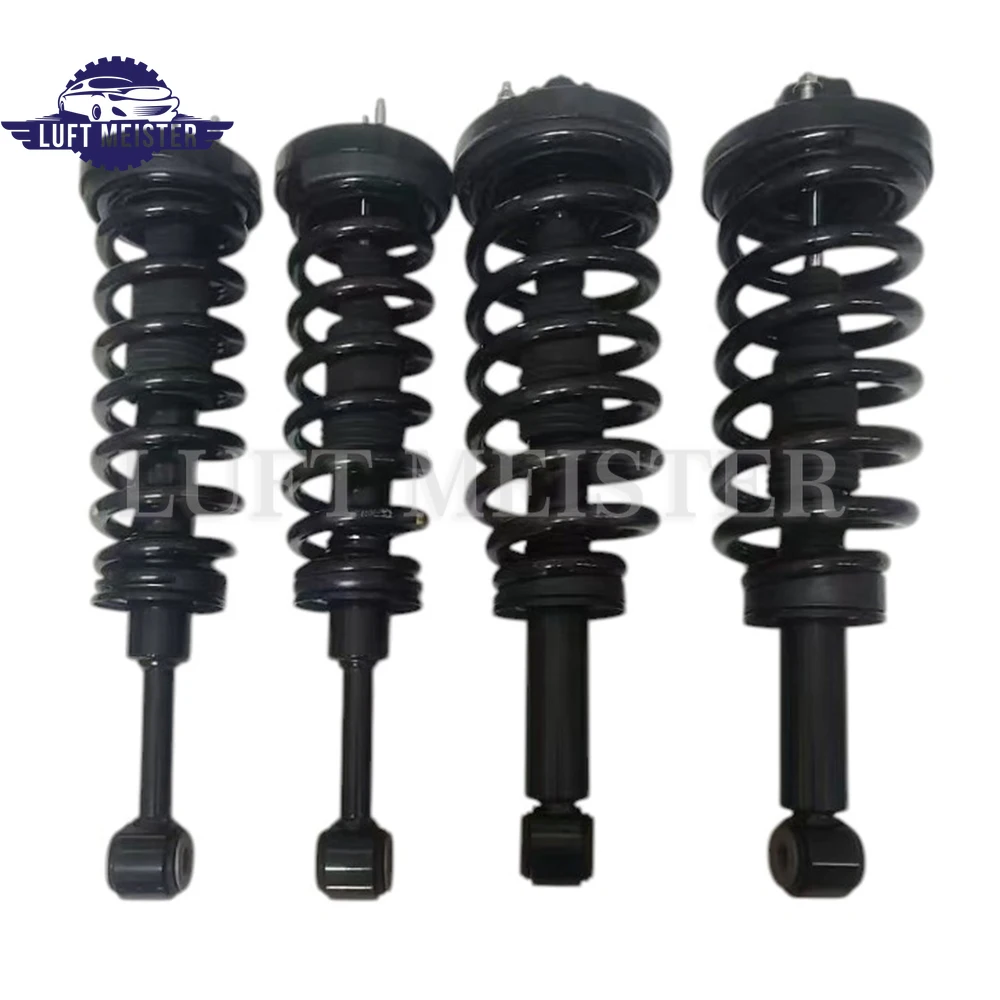 

4Pcs Front&Rear Air Coil Spring Shock Strut Conversion Kit For Ford Expedition Lincoln Navigator 2003-2006 3L1Z18A099AA