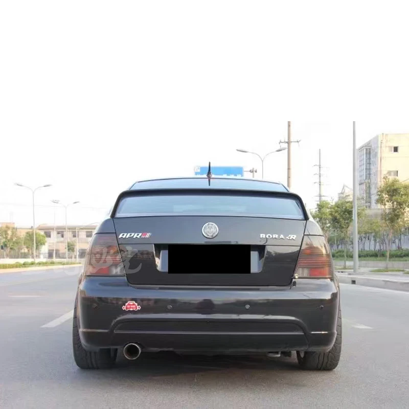 Suitable For Old Volkswagen Bora R 2001-2008 Modified Gloss Black Rear Spoiler Tail GT Style Install High Spoiler