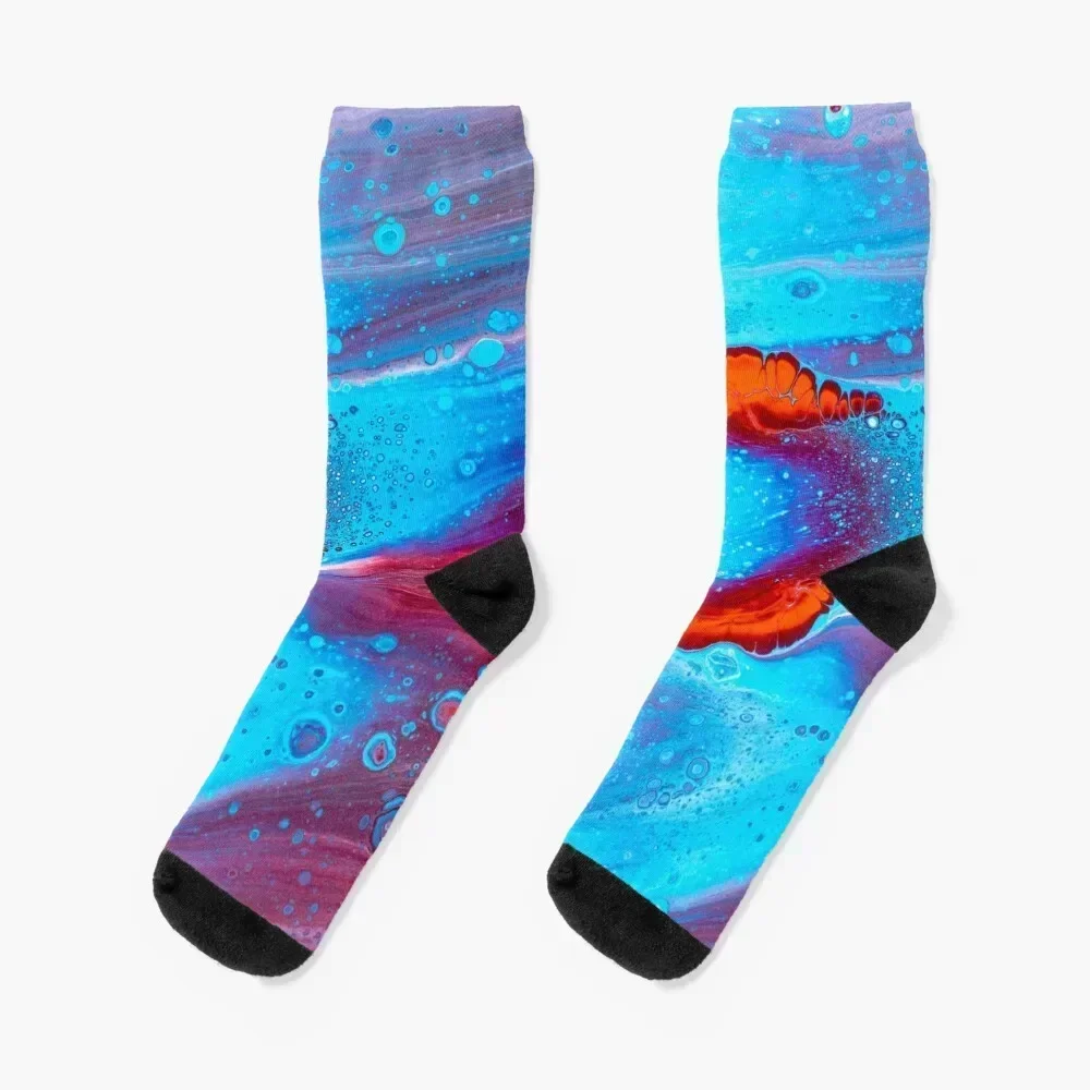 

Fire and Ice Socks Stockings cute gym winter Socks Woman Men's