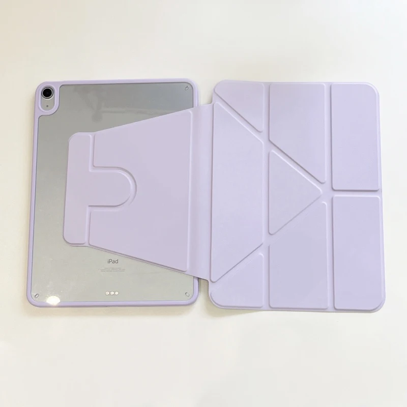 

Y-fold Stand Rotation Tablet Case For iPad 2025 Air Pro MINI 4 5 6 7 8 9 10th 11th Generation Cases 11 10.2 12.9 13 inch Cover