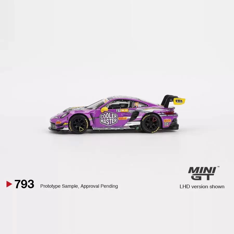 إس إم مينيجت 1/64 963 # 75 911 # 77 AO 992 رياضة السيارات GT3 R # 27 28 # 7 901 minigt 889 مجموعة معدنية نماذج سيارات مصنوعة من خليط معدني مصبوبة