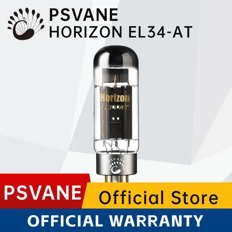 PSVANE Horizon EL34-AT Vacuum Tube Replaces EL34 EL34B 5881 6L6 6L6GC 6CA7 6P3P KT77 HIFI Audio Tubes Electronic Tube Amplifier