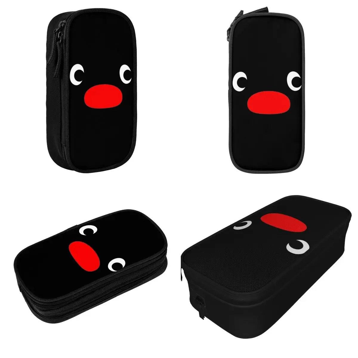 Noot Noot Pingu Pencil Cases Penguin Cartoon Pen Box Bag Student Large Storage Students School Gifts Pencil Pouch