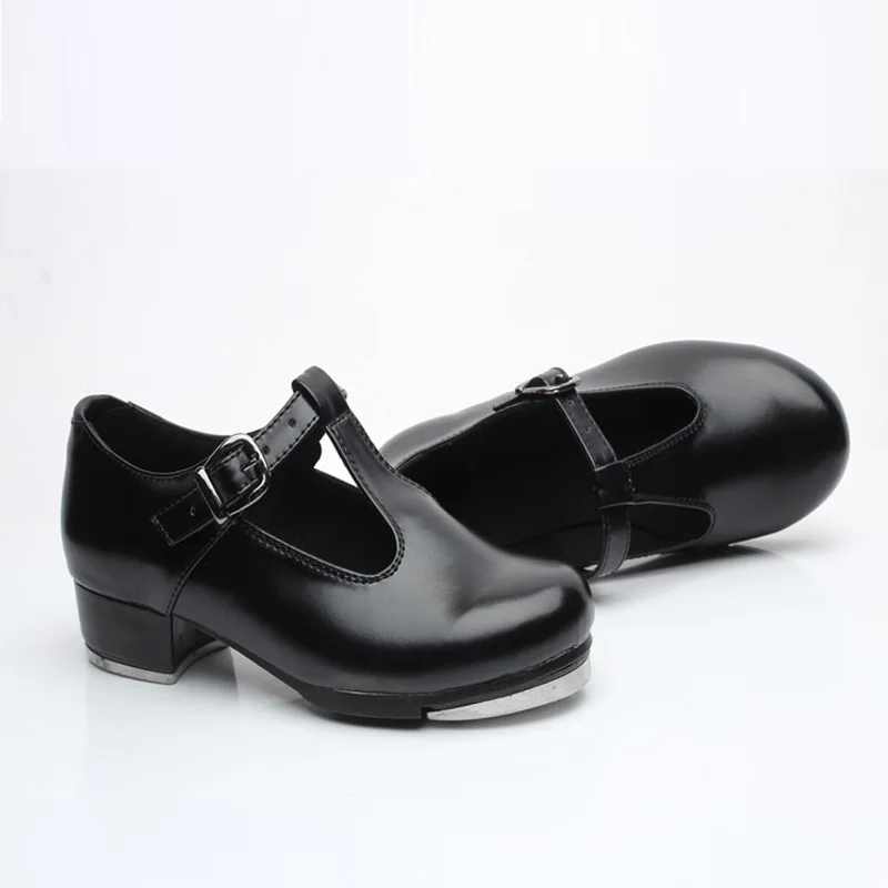 Tap Dance Schuhe Frauen Schuhe Nachahmung PU Leder Lehrer Tanz Schuhe Kinder Schritt Tanzen Schuhe Turnschuhe Leistung T Schuhlac