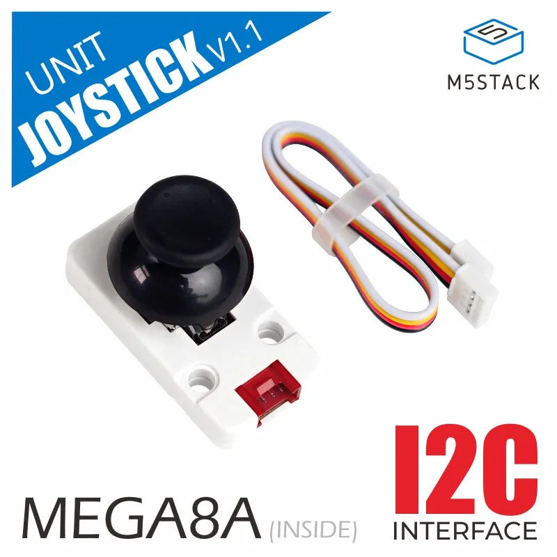 M5Stack Official Unit Joystick V1.1 Three-Axis Signal Control Input Stick for MEGA8A Game Controller Input Device