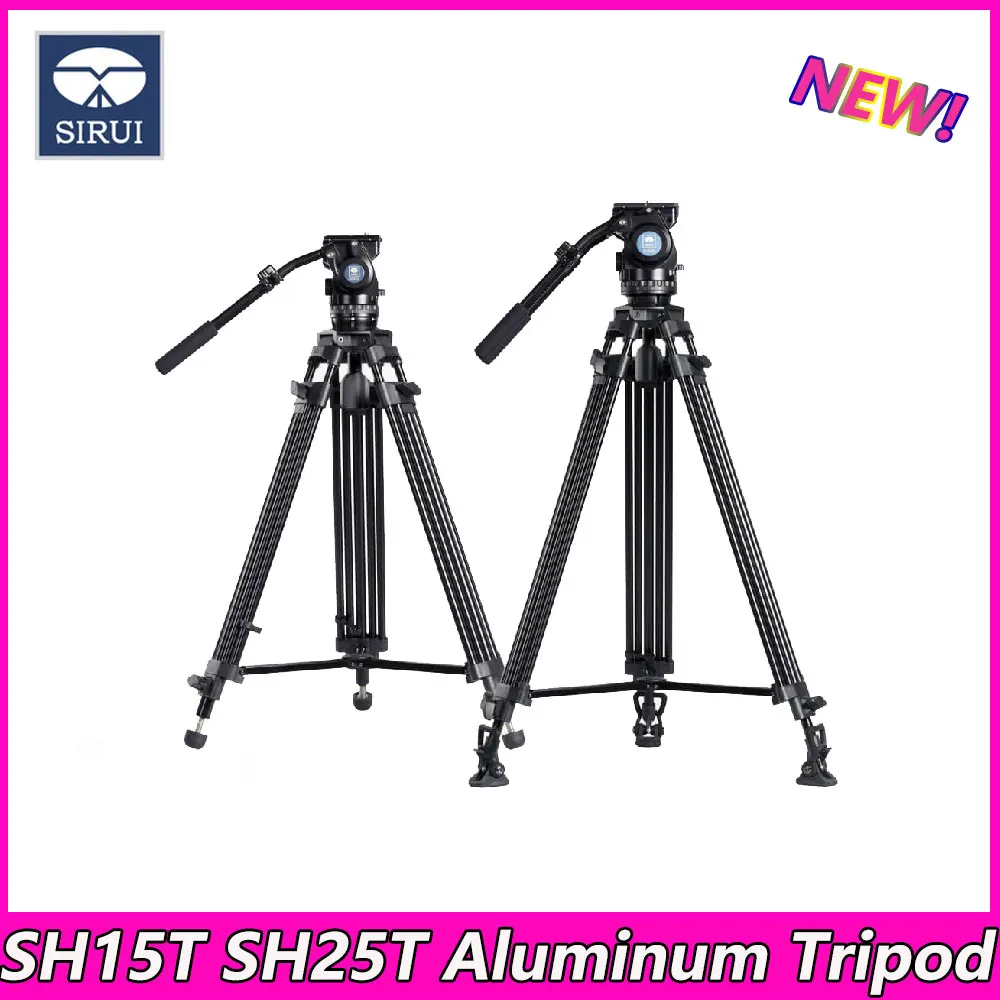 

SIRUI SH15T BCH-10 SH25T BCH-20 Tripod Kit Adjustment Video Professional Aluminum SLR Camera Tripod