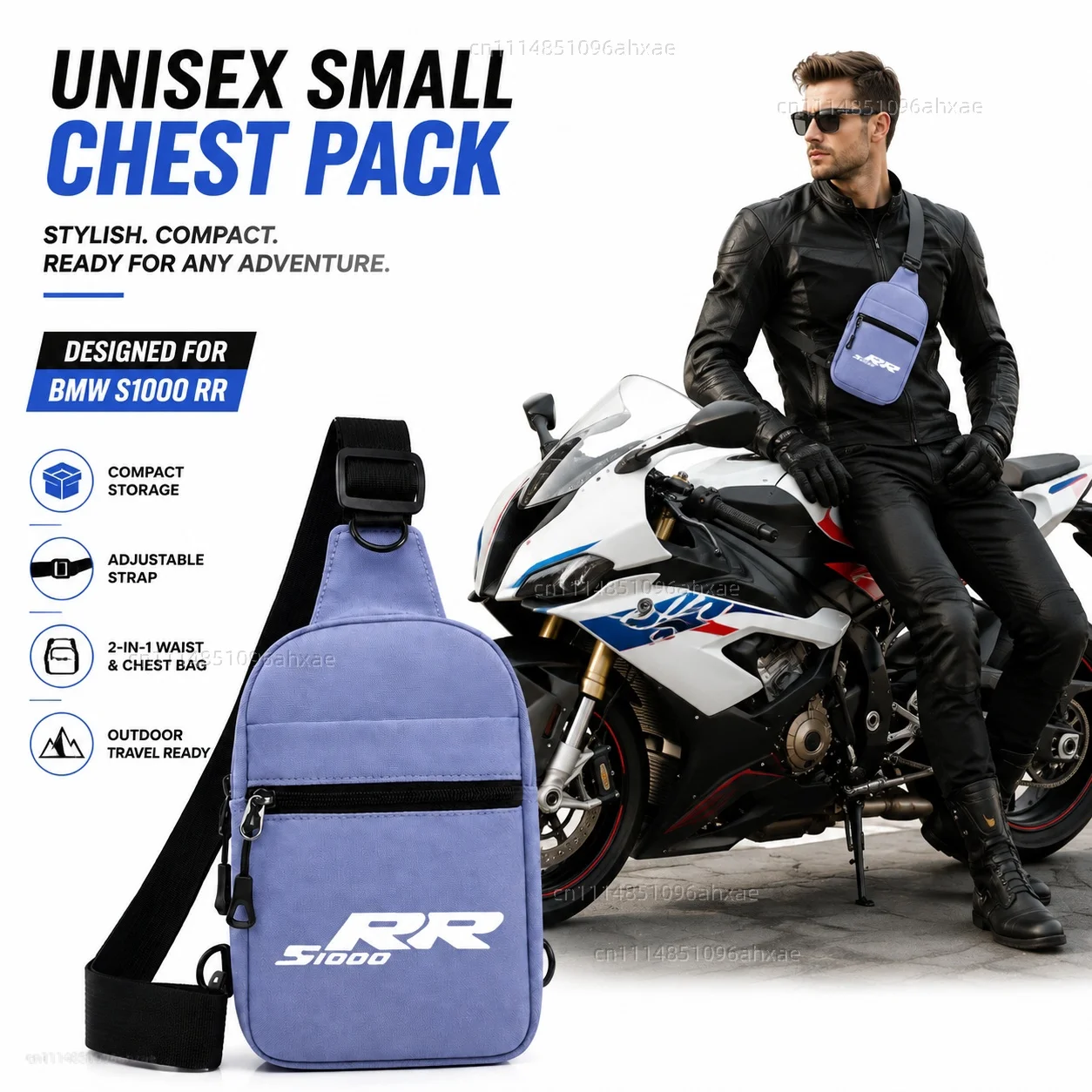 Motorcycle 2In1 Multi-functional Waist Bag Chest Bag Outdoor Travel Bag For BMW S1000 RR S1000RR S 1000 RR 2019-2020 2021 2022