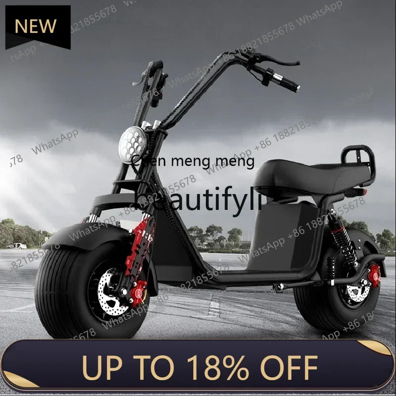 

Z189 Upgraded X20 wide tire battery car adult scooter bicycle scooter large tire