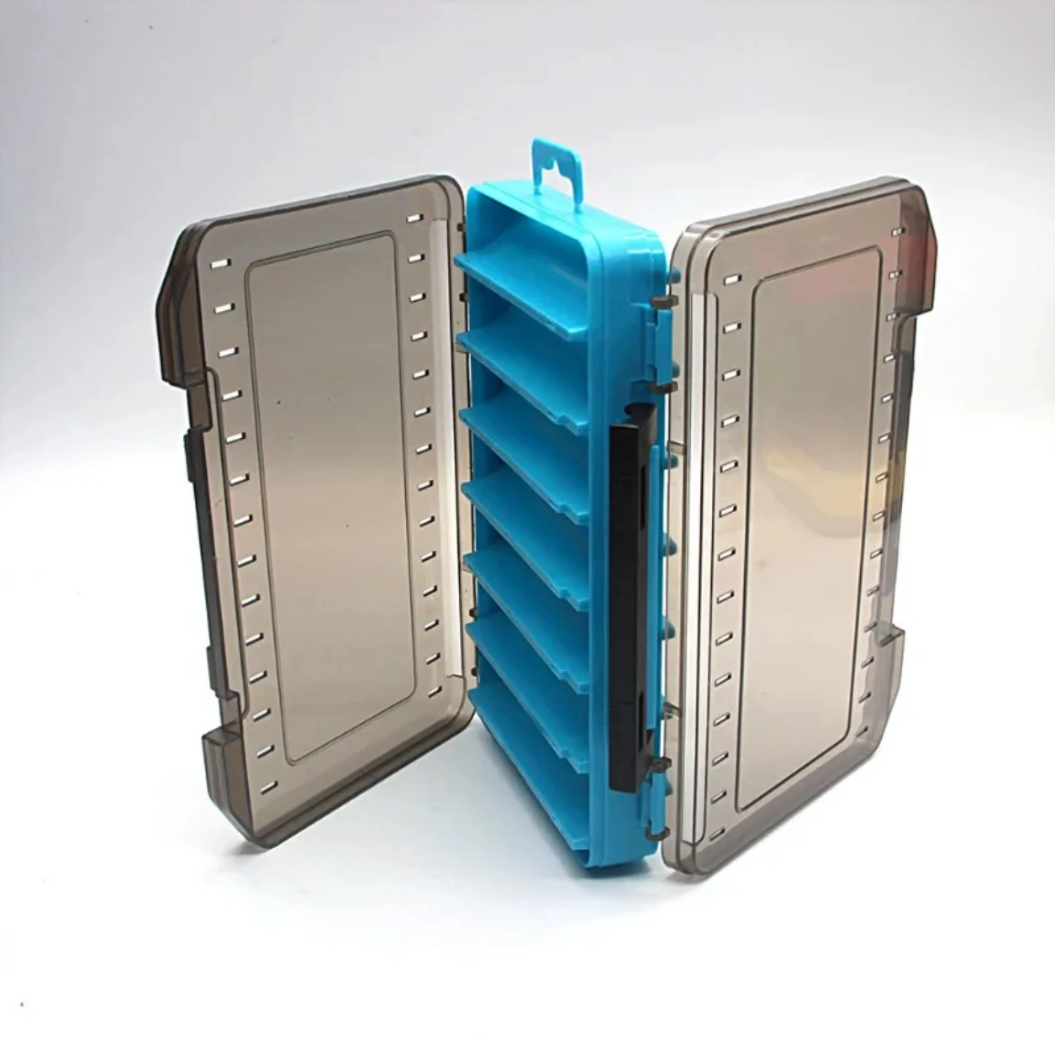 Bait bait hook accessory box  double-sided high strength fishing box compartment tackle box