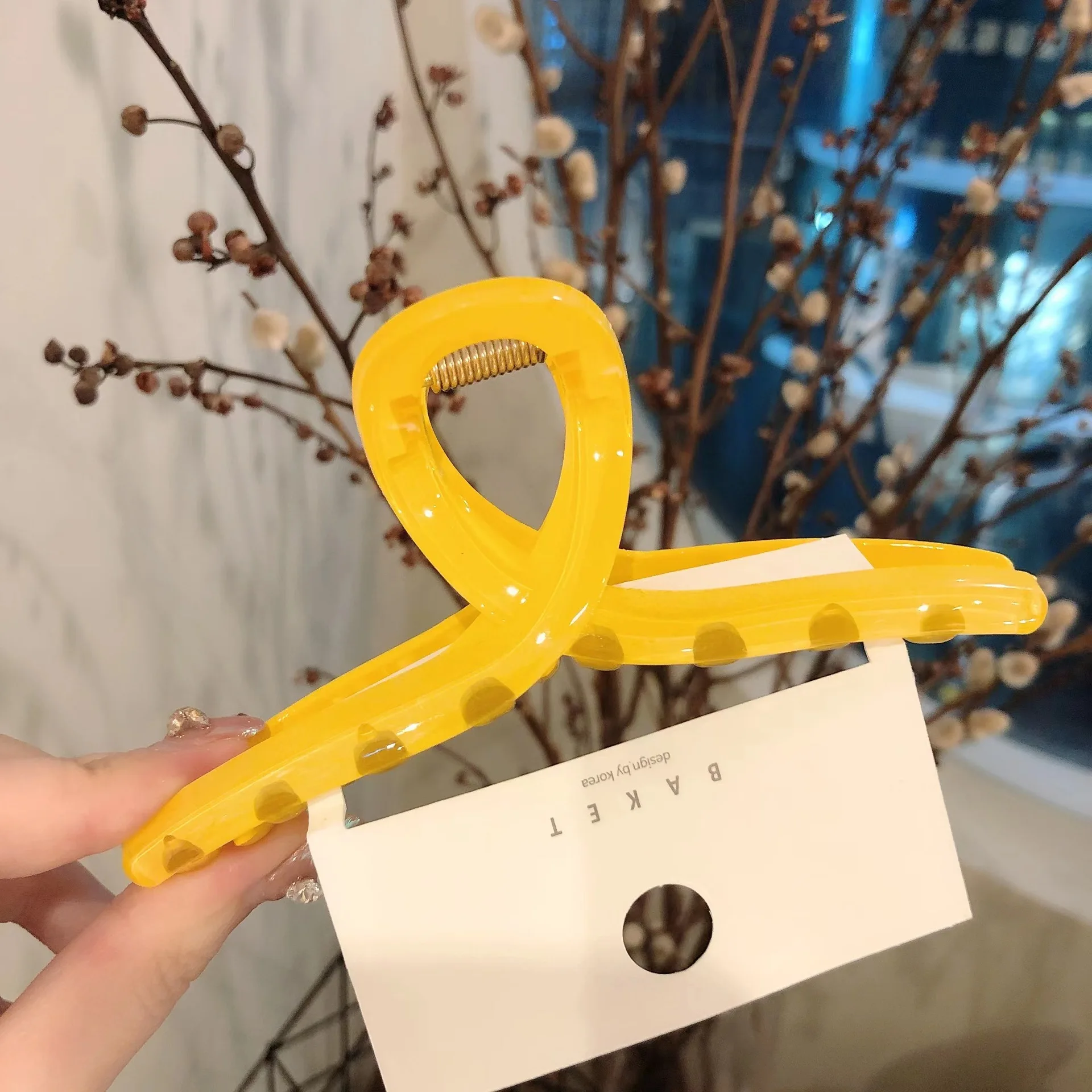 13Cm Hair Volume, Many Hairpins, New Korean Products, Summer Candy Color Fashion Hair Clip Claw Clamp