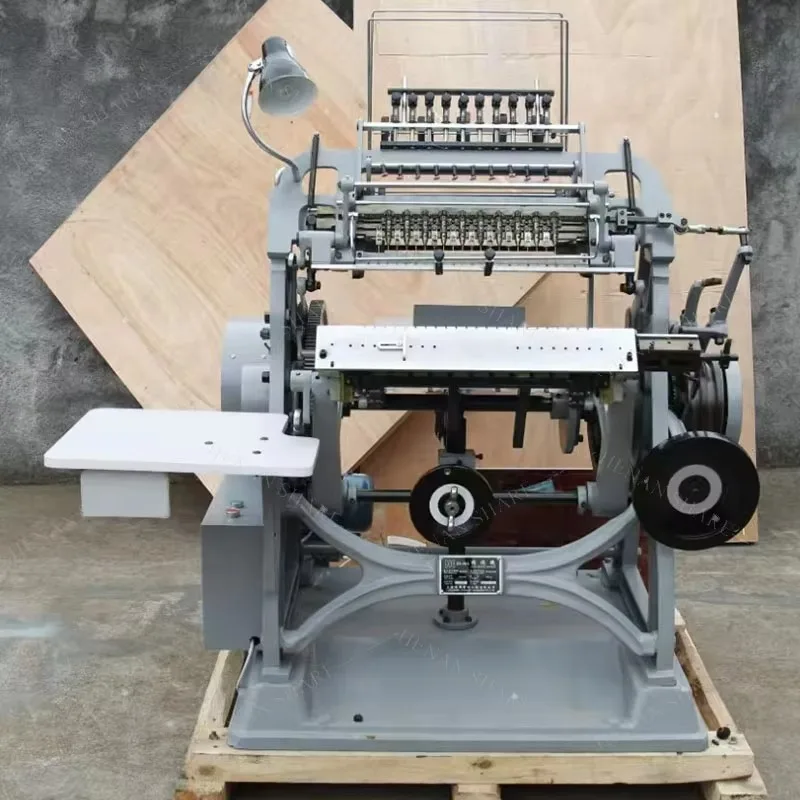 Picture 6: SX-01A Professional Perfect Book Binding Stapler Machine Automatic Sewing Machine Notebooks