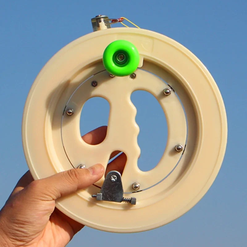 Livraison gratuite 28 cm volant grands cerfs-volants bobine adultes cerf-volant bobine abs cerf-volant roue cerf-volant accessoires équipement de parapente professionnel