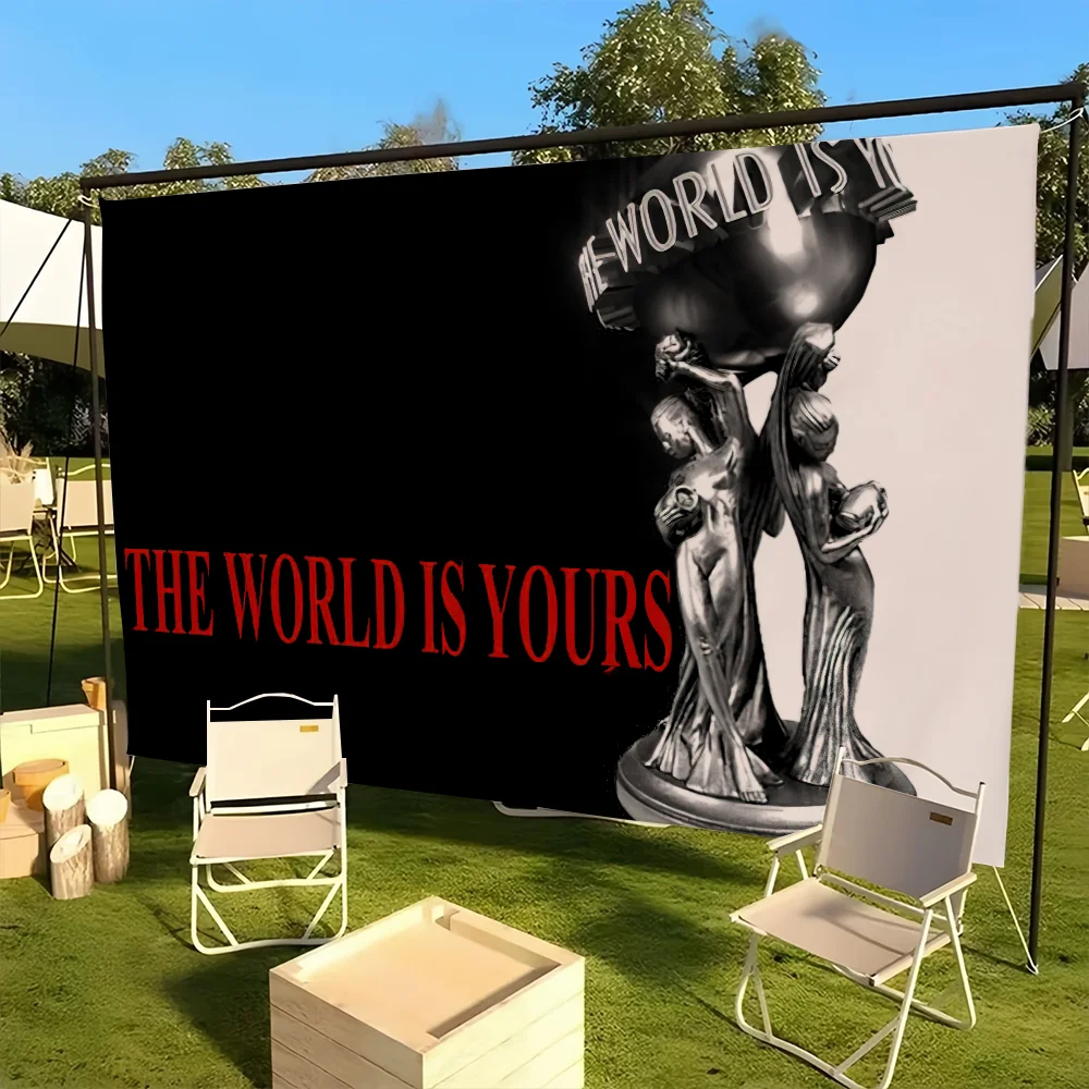 Movie Scarface flag For Picnic Party Art Home Decoration Outdoor Camping Banner