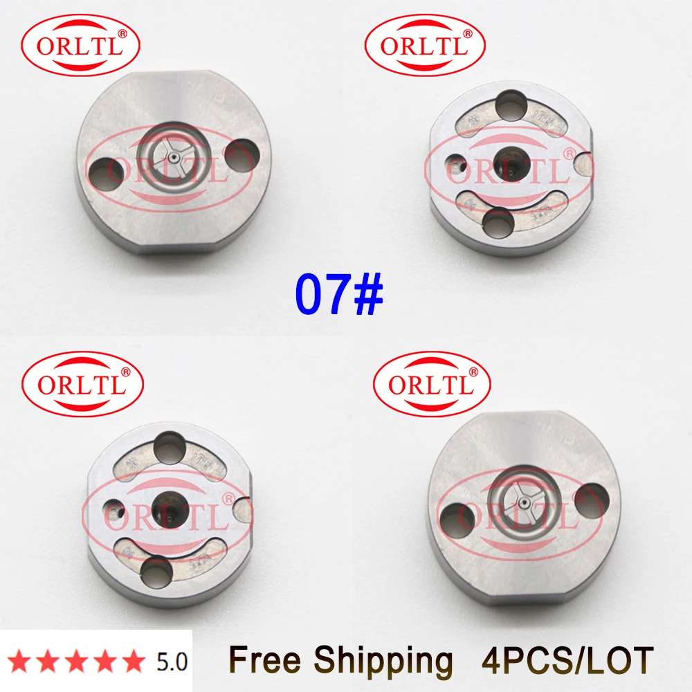 

4PCS 23670-0L010 Common Rail Injector Valve 07# 295040-7470 295040-7480 295040-7490 Fit For Toyota 2KD 8976024852 8976024853