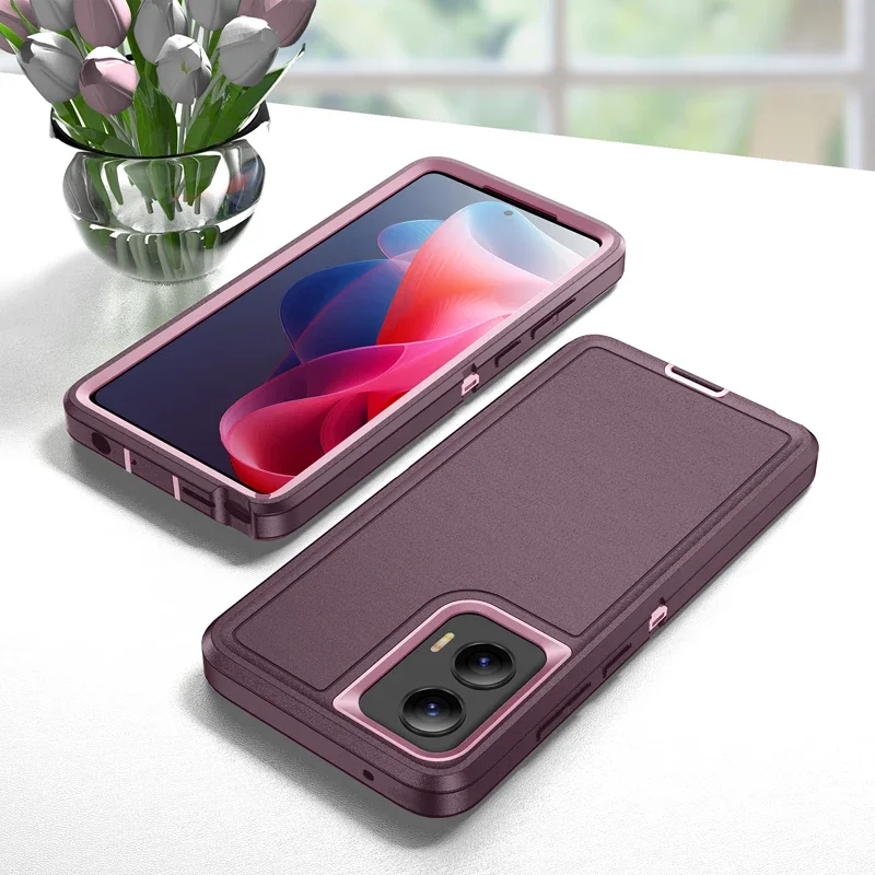 Heavy Duty Otter Armor Box Case for Motorola Moto G 5G 2024 Moto G Stylus Play Power Hard Silicone Shockproof Back Full Cover