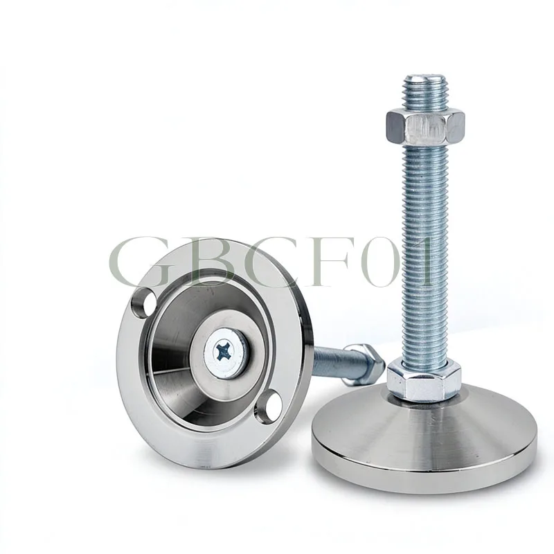 D40 Galvanization Heavy-duty Fixed Balance Feet M8 M10 M12 For Mechanical And Furniture Fixed Adjustment Feet