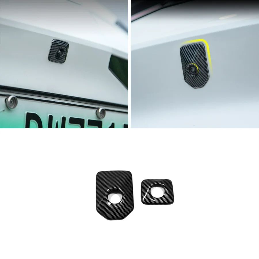 For Geely Zeekr X 2023 Exterior Accessories Car Rear Camera Protection Cover Decoration Strip