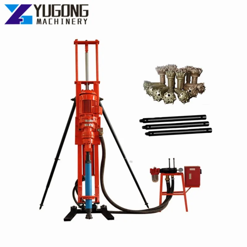 

Hot Sale Diesel Dth Drill Rig Mini Portable Dth Drill Rig