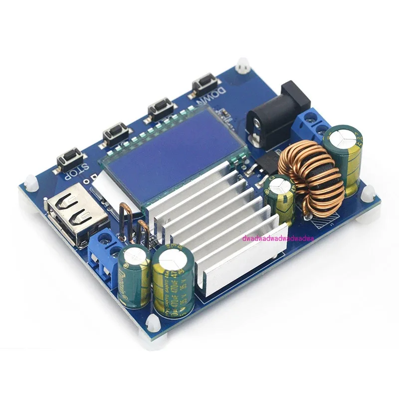 Numerical control step-up and buck module,   constant current 12V step-up 9V24V adjustable step-down and  solar charging
